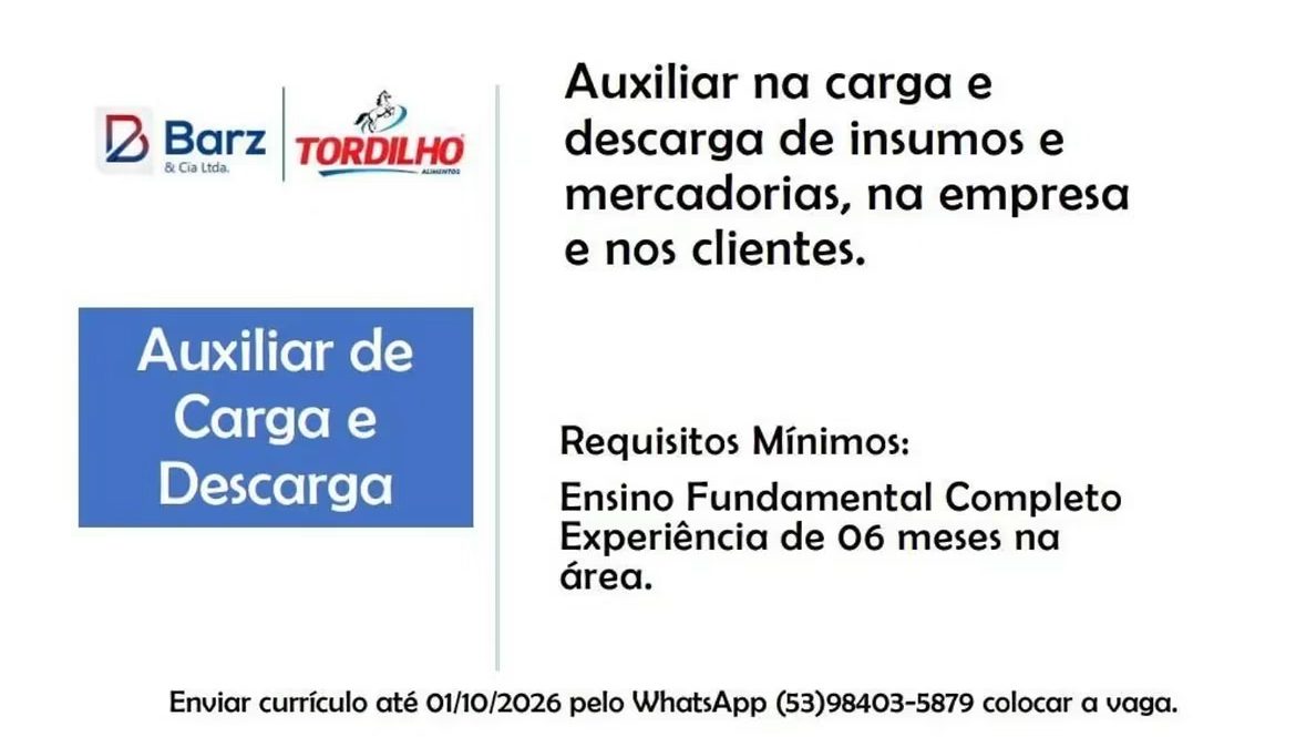 Trabalhador fazendo carga e descarga de mercadorias