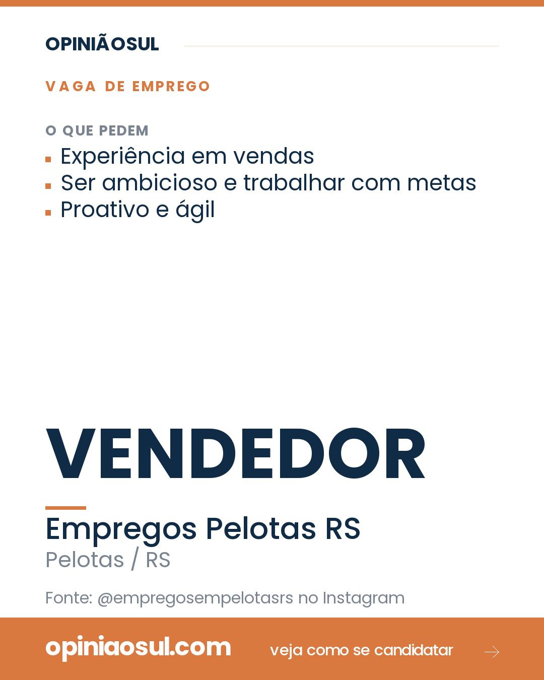 Vendedor trabalhando em loja de veículos em Pelotas RS